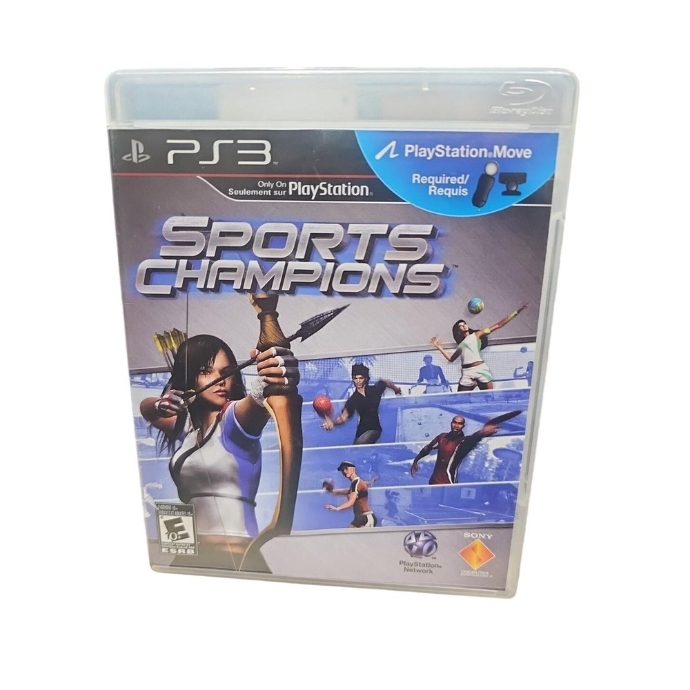 Sports Champions Sony PlayStation 3 PS3 Move Required Video‎ Game CIB